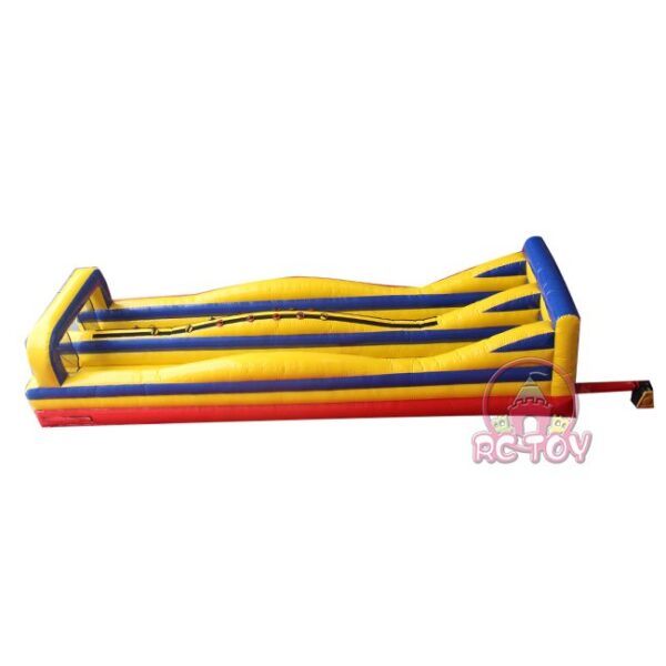 Amusement games inflatable bungee run for kids
