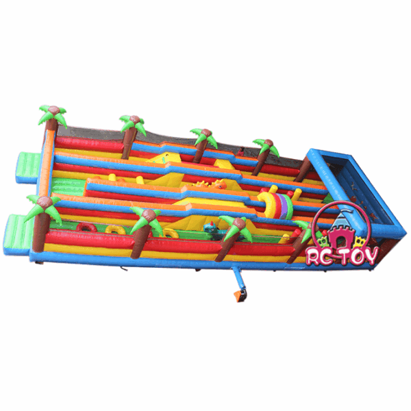 Colorful Tropical Obstacle Course