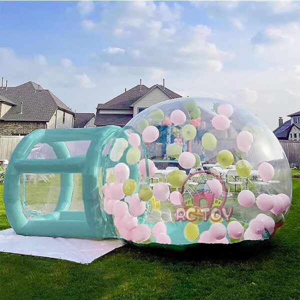 Green Inflatable Balloon Dome Party Tent