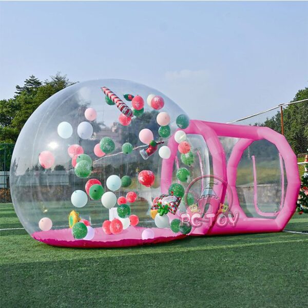 Pink Bubble House for Party Rental Business