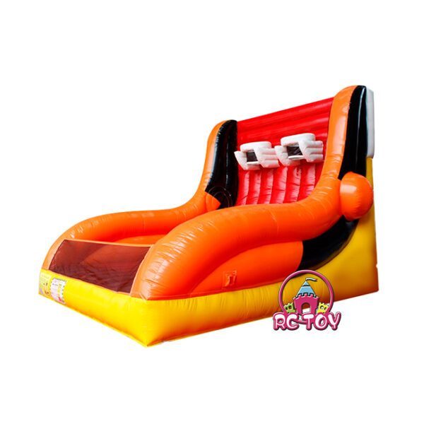 Inflatable Basketball Shooting With Two Hoops