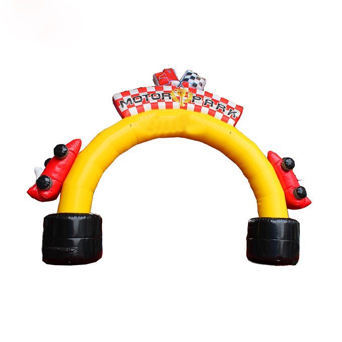 Race Car Inflatable Arch for Events - Ruichen Inflatables