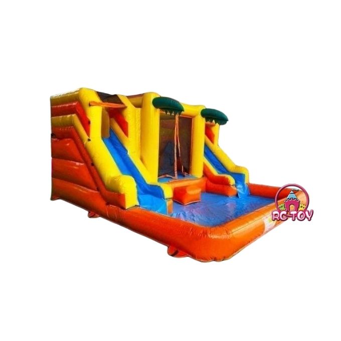 Commercial Splash Water Slide