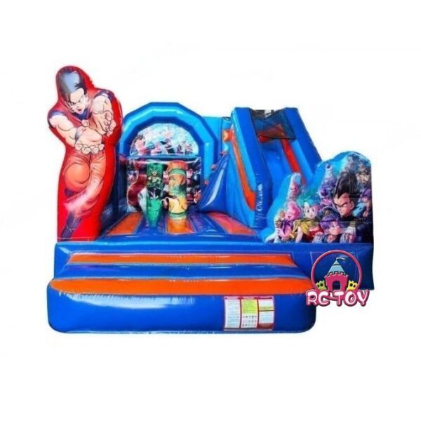 Dragon Ball Inflatable Castle with Slide
