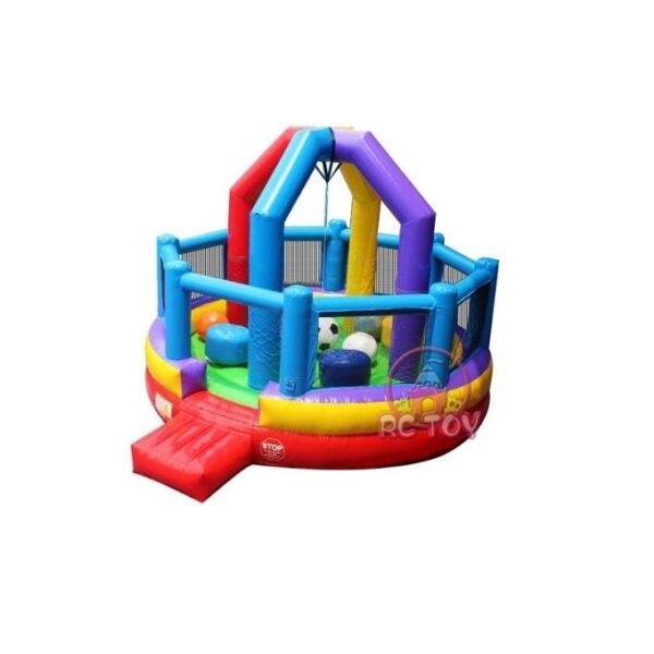 4-Player Inflatable Human Wrecking Ball Game