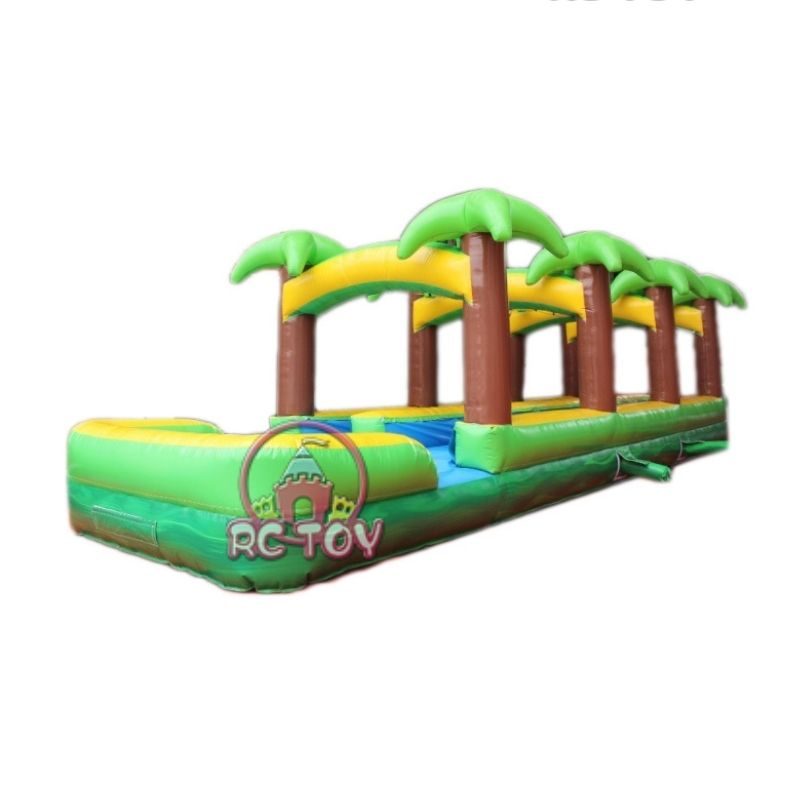 Tropical Inflatable Double Slip N Slide - Image 3