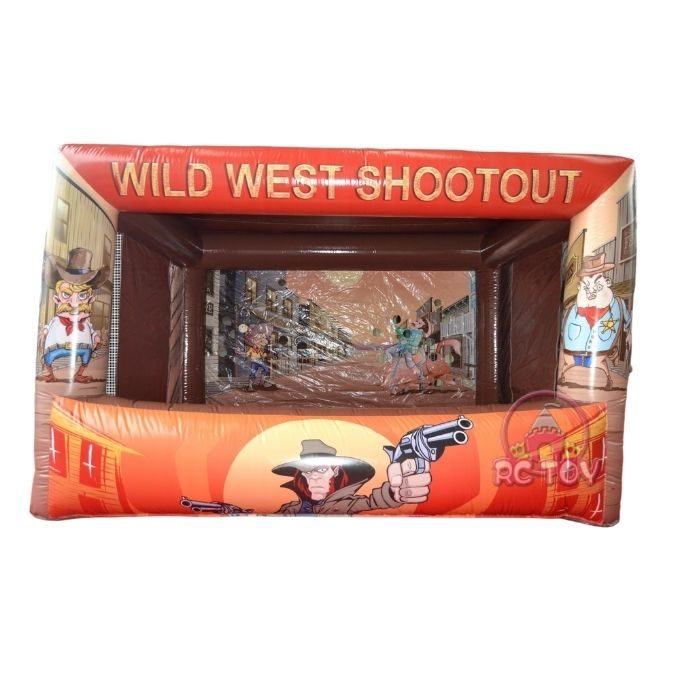 Wild West Shootout Inflatable Target Game