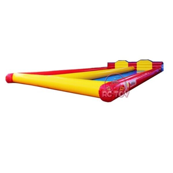 Inflatable Bowling Alley with Side Bumpers